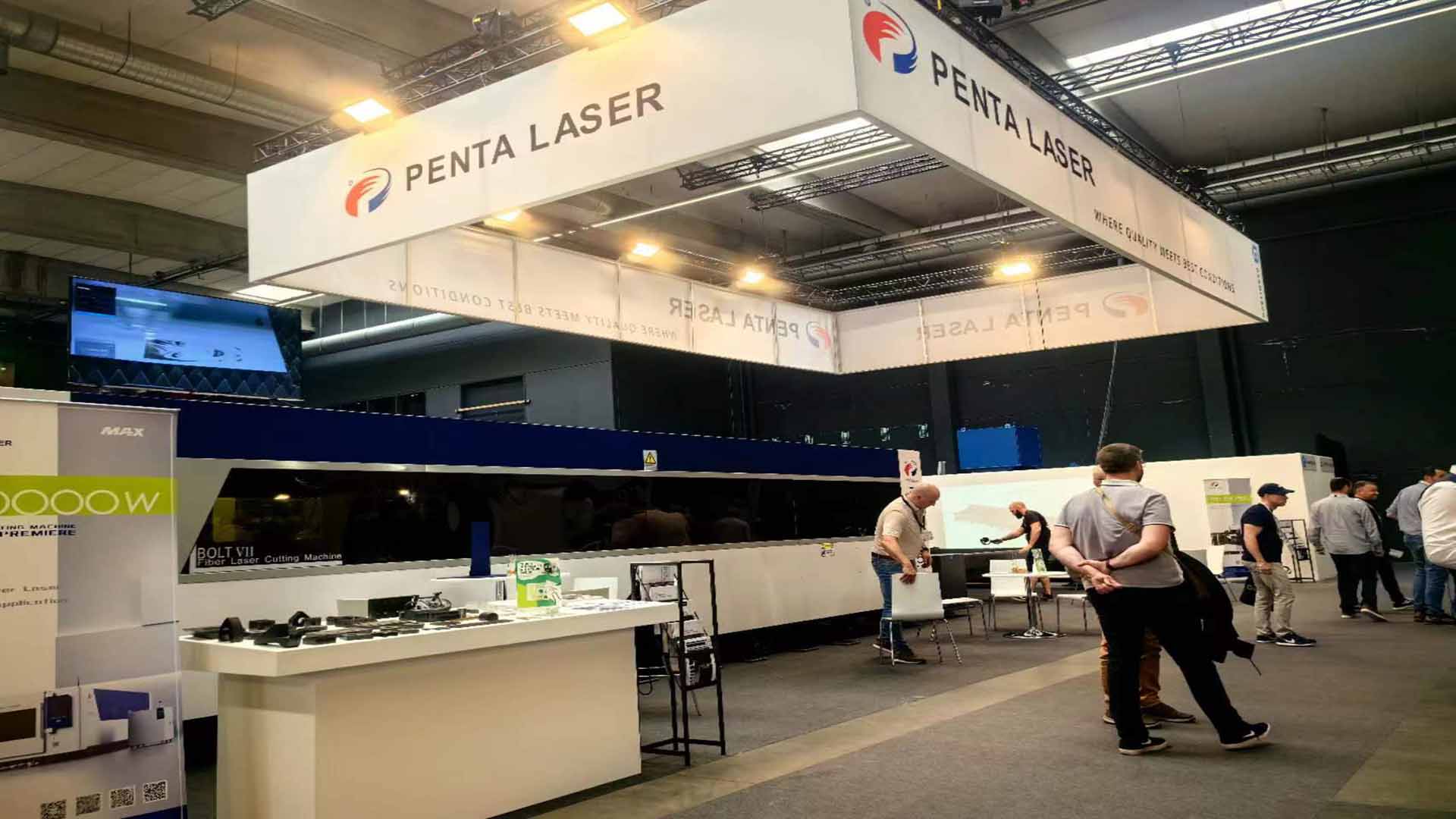 Bélgica y Tailandia trabajan juntas en exposiciones duales, la serie Penta Laser BOLT 7 atrae la atención mundial